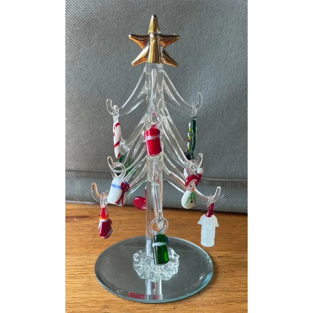 VTG LS Arts Crystal Christmas Tree 6.5